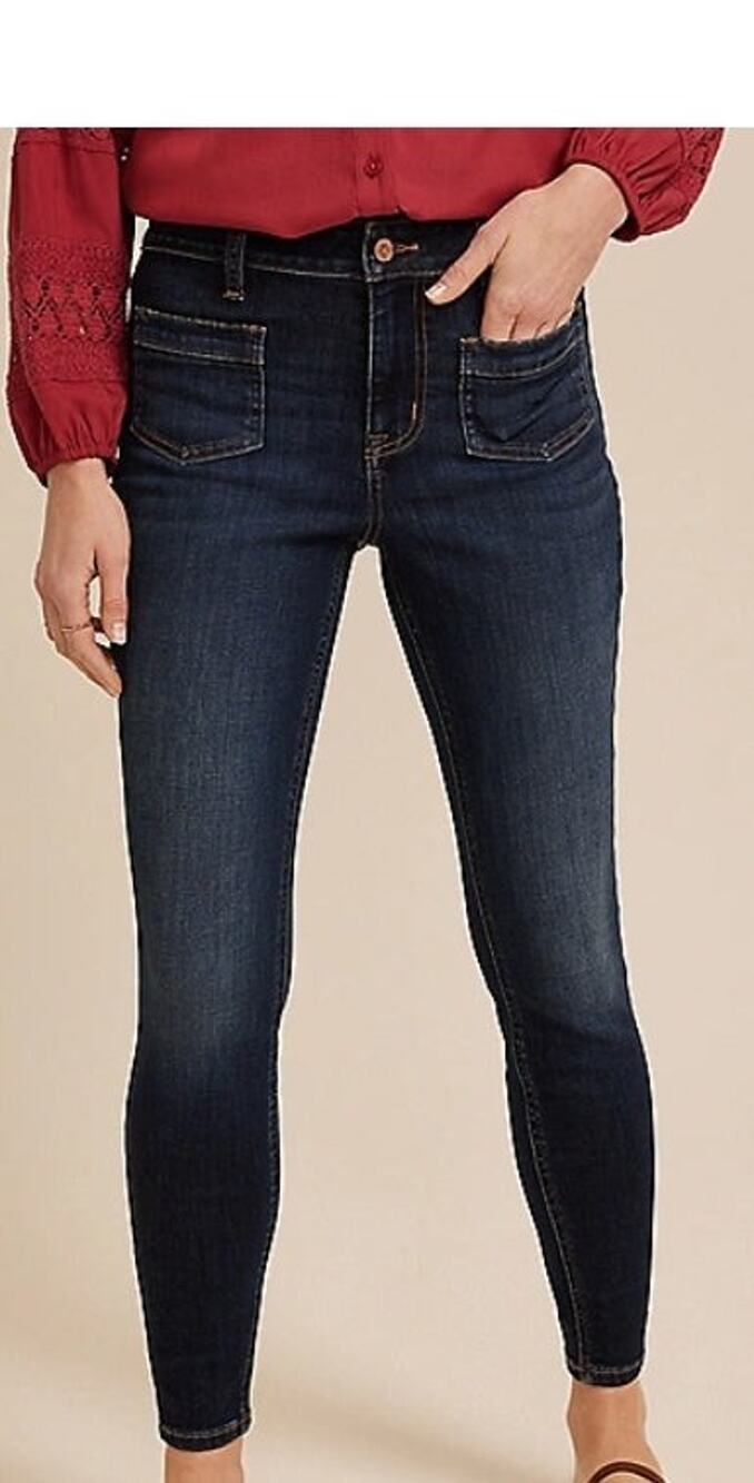 Maurices Cool Comfort High Rise Patch Pocket Jegging Women's Large Regular NWT